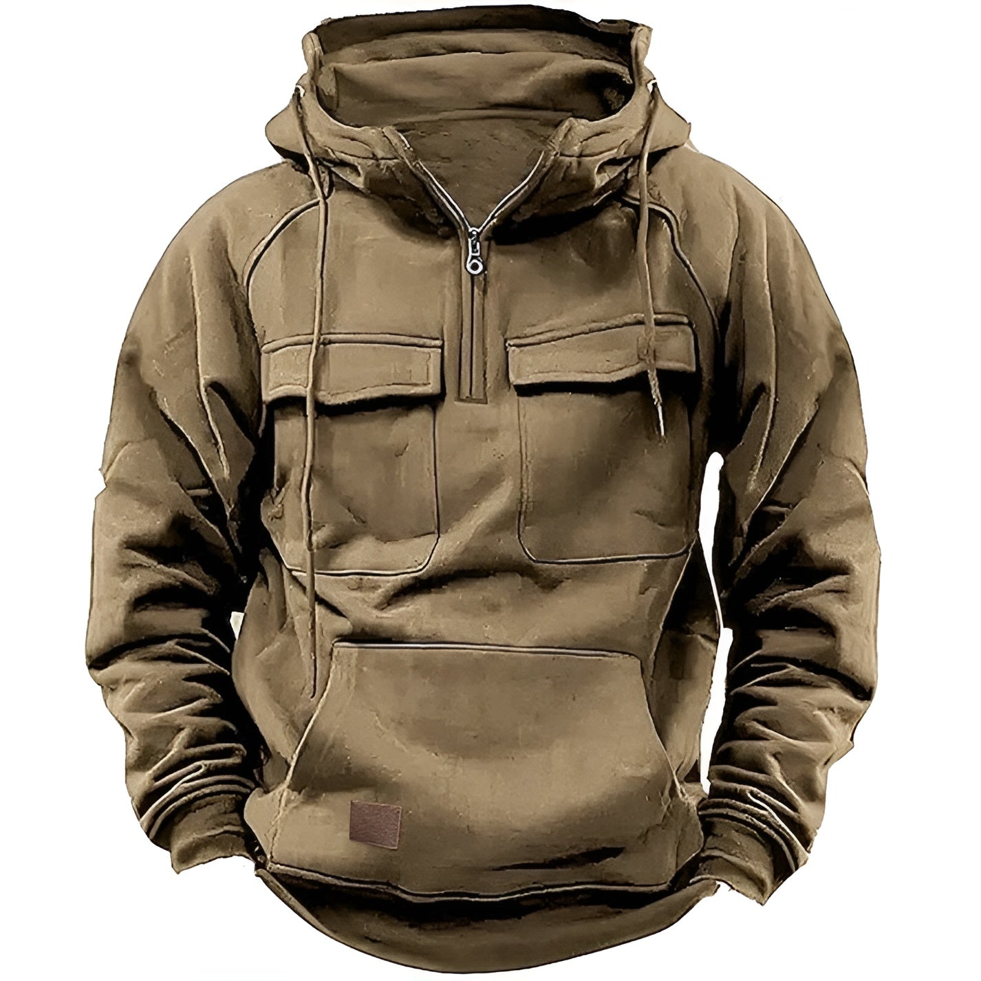 Cas™ | Comfortabele Dikke Hoodie met Vakken voor Heren
