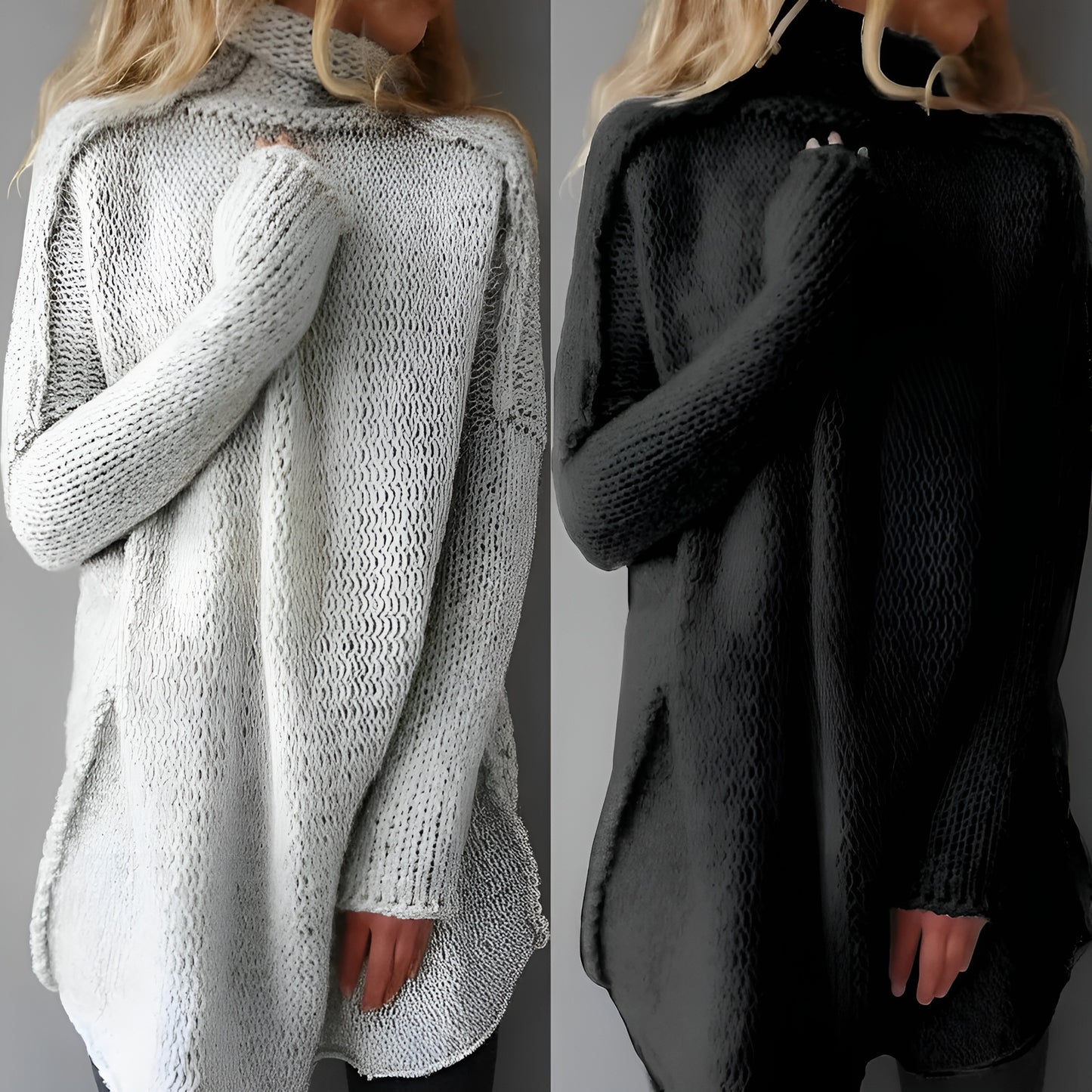 Fien™ | Stijlvolle Gebreide Coltrui – Warm, Comfortabel & Tijdloos