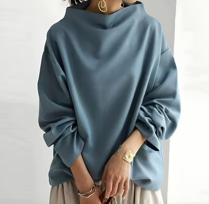 Ella™ | Chic & Comfortabele High Neck Sweater