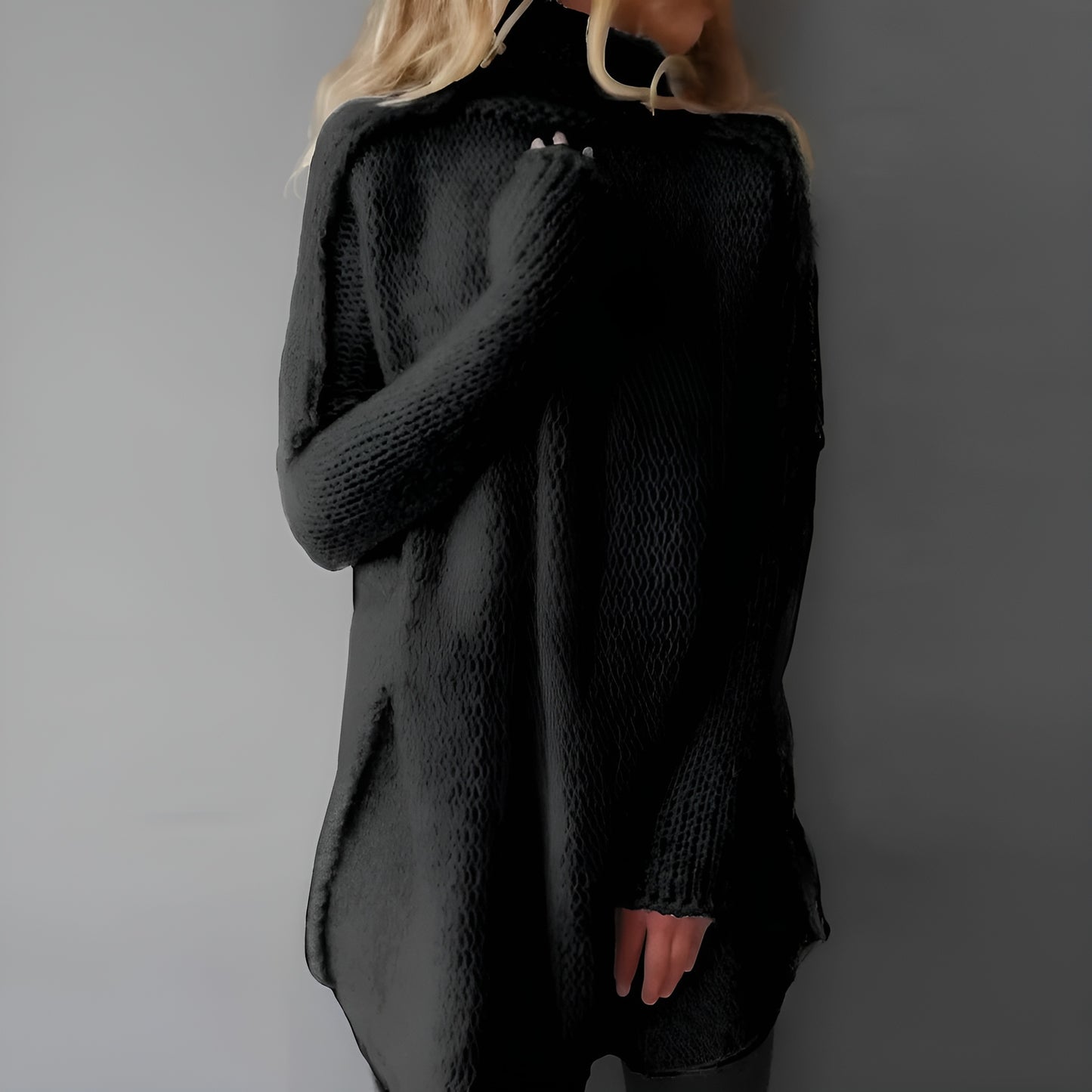 Fien™ | Stijlvolle Gebreide Coltrui – Warm, Comfortabel & Tijdloos